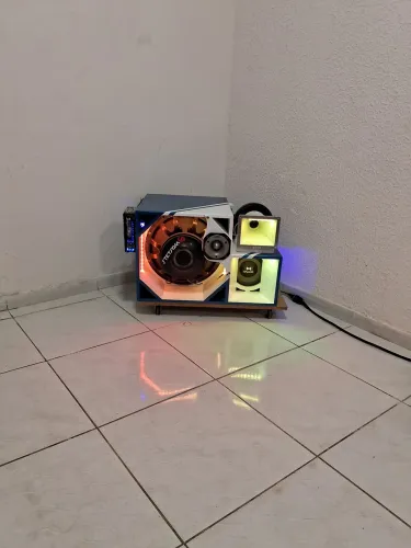 Som Automotivo Caixa Trio Completo