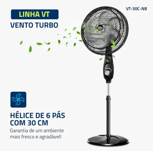 MONDIAL Ventilador de Coluna 30cm Turbo