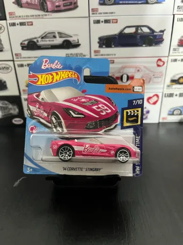 Hot Wheels Corvette Barbie