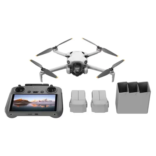 Drone DJI Mini 4 Pro Fly More Combo Plus RC 2 - 3 Baterias (Com Tela) Caixa Lacrada 