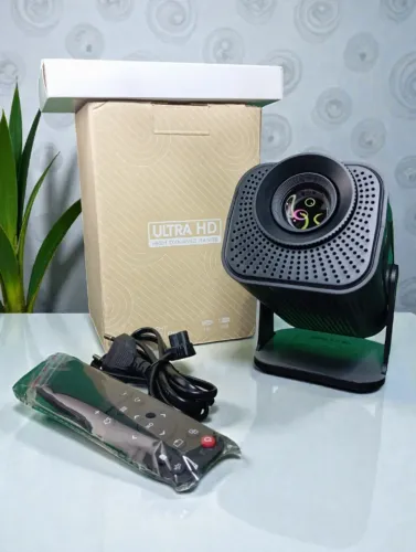 Projetor Hy320 Com Wifi Youtube e Netflix 145 Polegadas (Som de Fábrica) Novo com Garantia