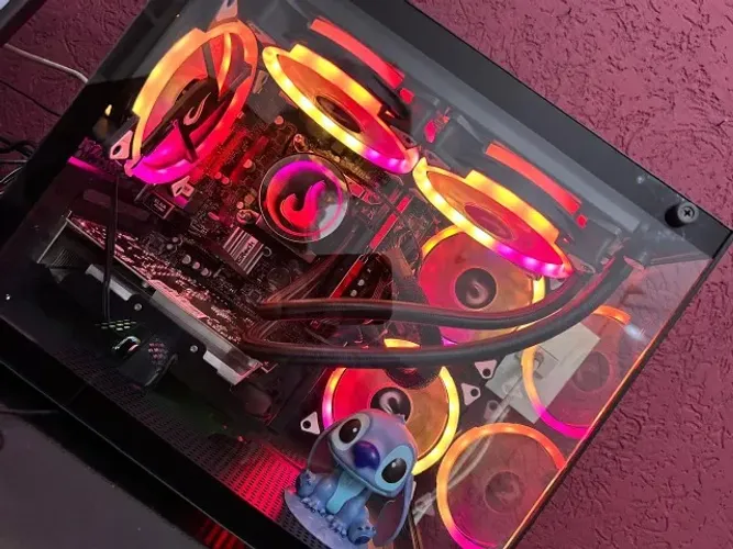 KIT GAMER COMPLETO + MONITOR 100Hz - PRONTO PRA USO