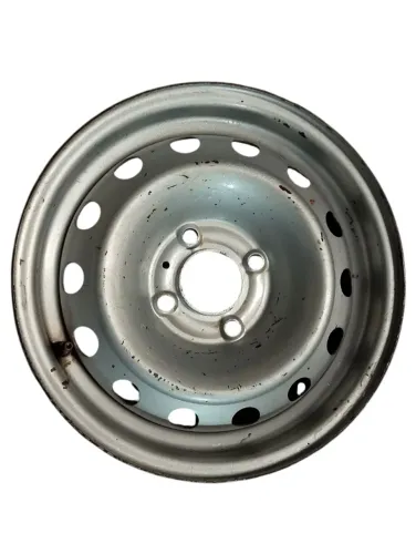 Roda De Ferro Aro 14 Peugeot 206 208 307 308 407 2013 2020 Cinza