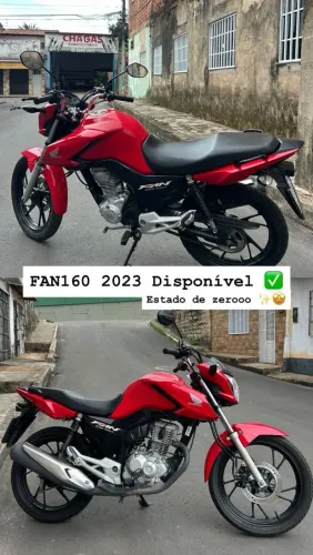 FAN 160 2023 ACEITA CARTÃO ATÉ 18X FINANCIA PELOS BANCOS 