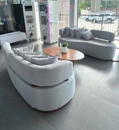 Sofa orgânico para sala