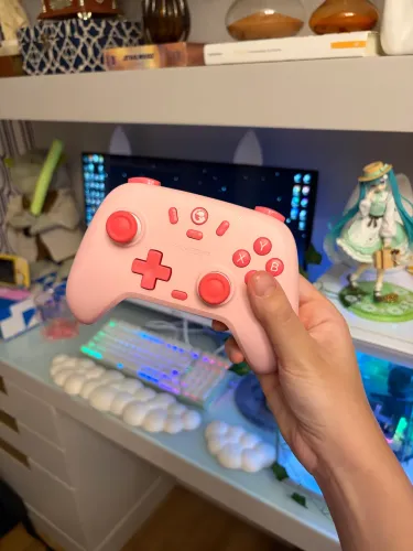 CONTROLE ORIGINAL GAMESIR T4 LITE ROSA