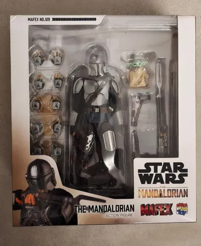 THE MANDALORIAN  and Grogu No.129 MAFEX Star Wars