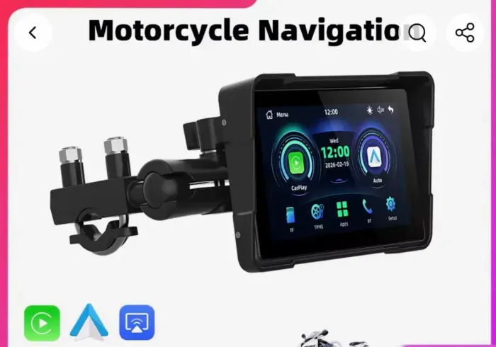 GPS MOTO 5? TROCO TV