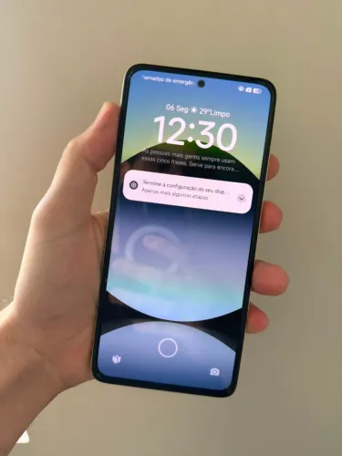 Xiaomi redmi note 14 com caixa e acessórios 