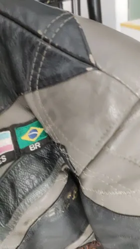 Jaqueta couro puro M tamanho 42