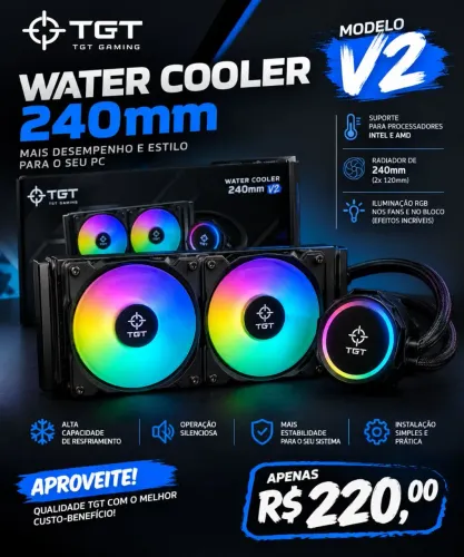 Water cooler spartel V2 240mm
