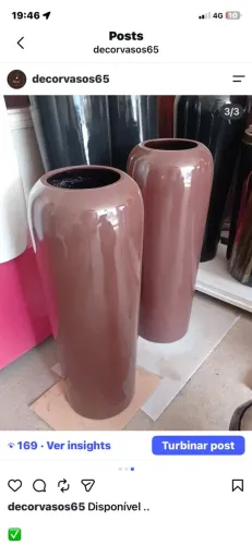 Vasos cimento qualidade