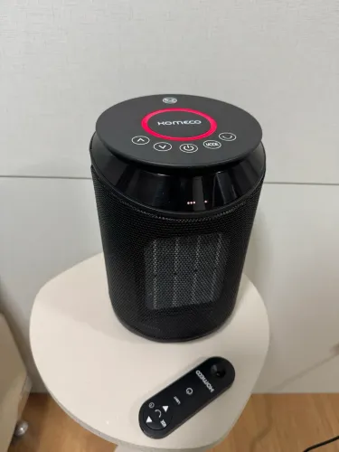 Aquecedor portátil quente e frio