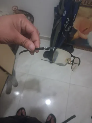 Oculos Oakley de Grau Original Titanium