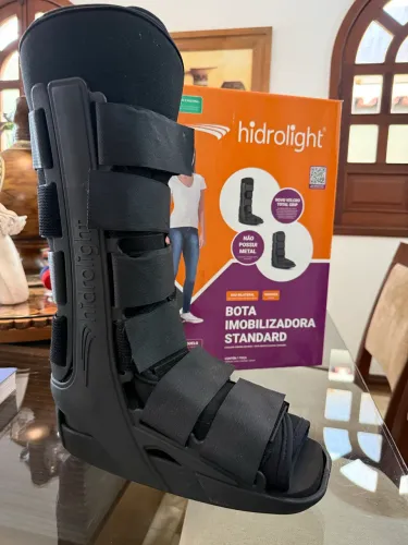Bota Imobilizadora Longa Hidrolight - Tamanho M (38 ao 42) - Estado de Nova