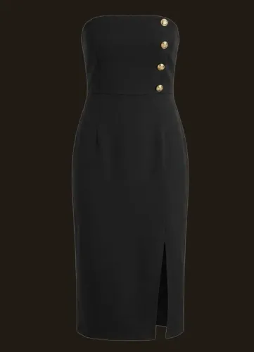 Vestido Alfaiataria Preto