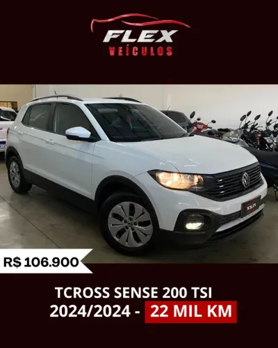 Volkswagen T-Cross Sense 1.0 TSI Flex 5P Aut. 2024