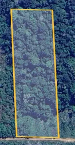 terreno para chácara 80 x 250 com portão fechado