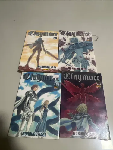 Mangá Claymore Volumes 23 a 26