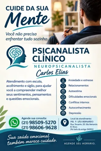 Psicanalista Clínico e Neuropsicanalista