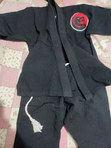 Kimono Jiu Jitsu/Judo Infantil Trançado RedDragon