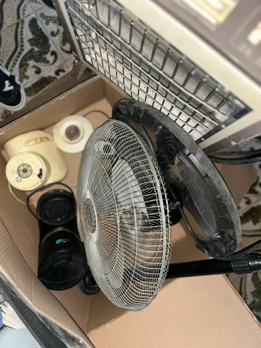 Eletrodomésticos defeitos variados Aquecedor Ventilador Liquidificador e Cafeteira