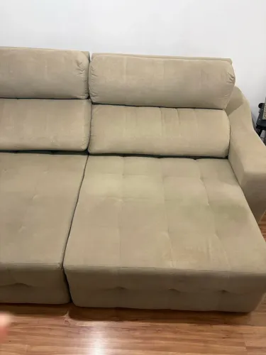 Sofá retrátil 4 lugares 