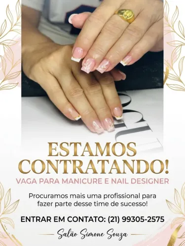 Vaga para manicure