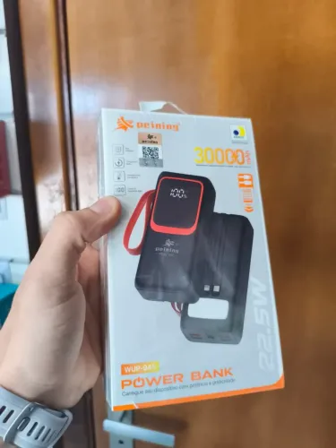 Carregador portátil 30.000 mAh Power bank