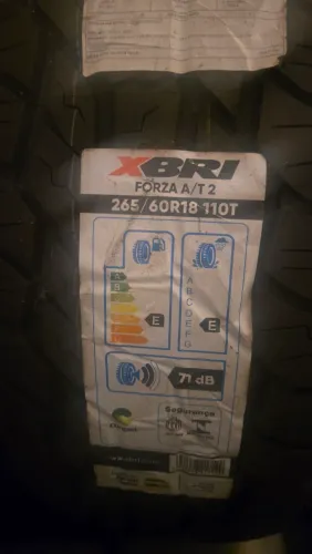 Pneu 265x60R18