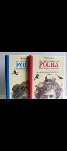 Enciclopédia ilustrada folha volume 1 e 2