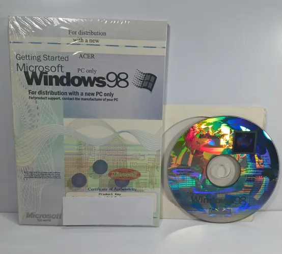 Kit Windows 98 SE (OEM Acer) Original