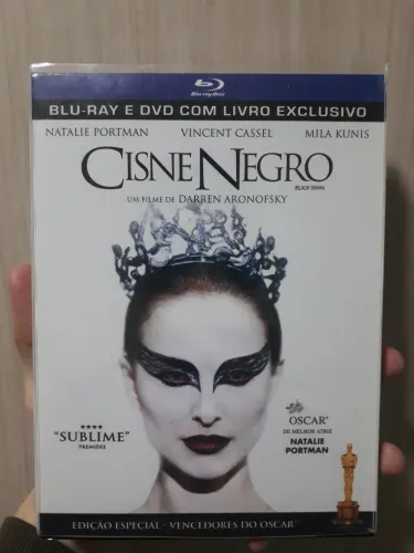 Blu-ray Cisne Negro edição especial com dvd e livro