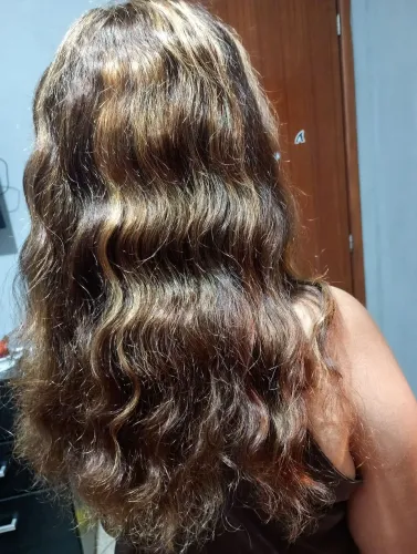 Peruca cabelo humano 
