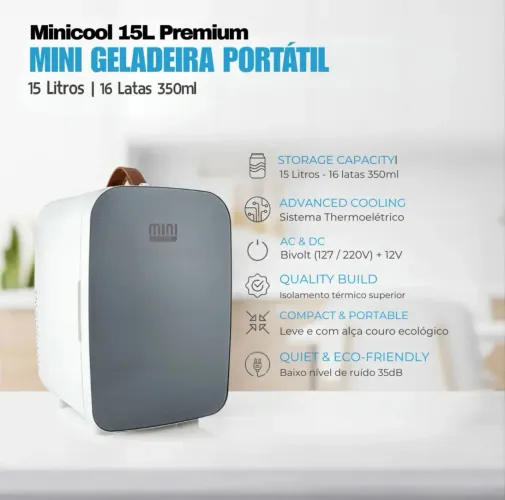 Vendo mini cool mini geladeira portátil