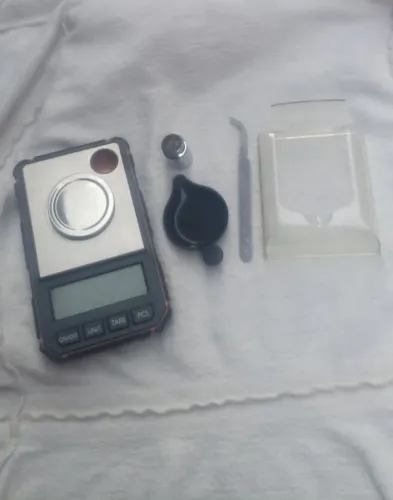 balança digital precisão 0.001g a 50g profissional de bolso