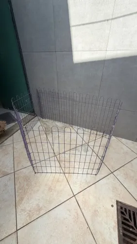 Cercado Aramado Articulado para Cães e Gatos - Excelente Estado!