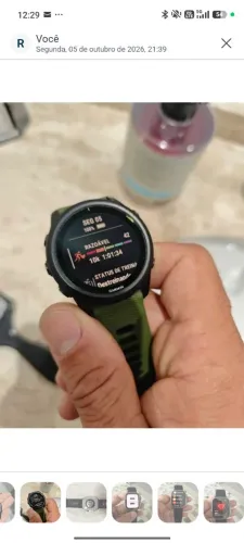 Relógio Garmin 745 forerunner music (Aceito Galaxy Watch)
