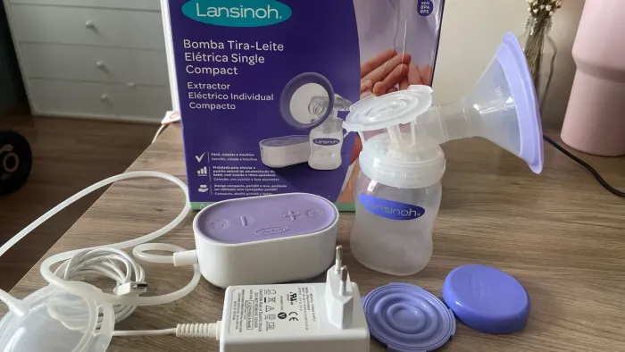 Extratora de leite lansinoh