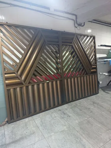 Portão de alumínio