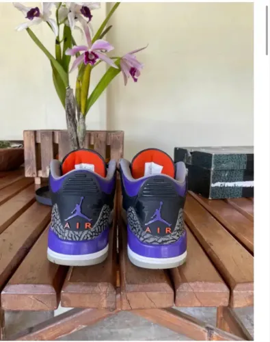 Air Jordan 3 Court Purple 42BR