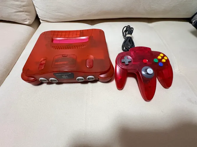 Nintendo 64 cereja 