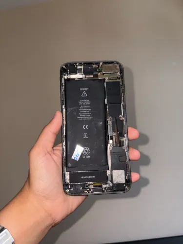 Lote Peças iPhone 8 Plus Original | Bateria + Alto-Falante | Retirada