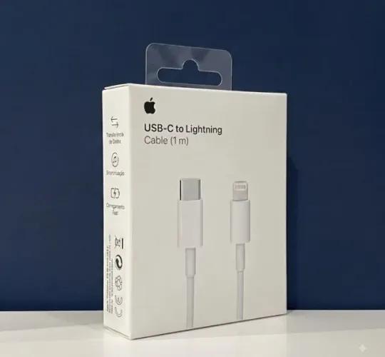 Cabo IPhone Novo Tipo C - Faço Entrega