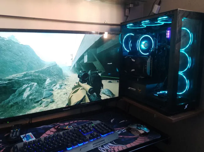 PC gamer i7 8700 roda tudo