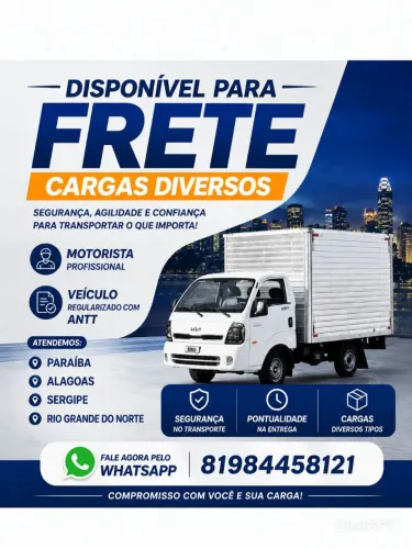 Frete e mudanças 
