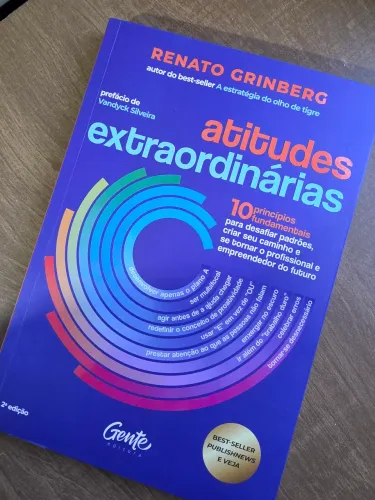 Livro atitudes extraordinárias