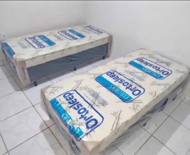 Cama box solteiro (novo) 