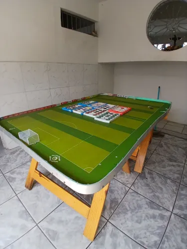 Campo Futebol de Botão + 10 jogos