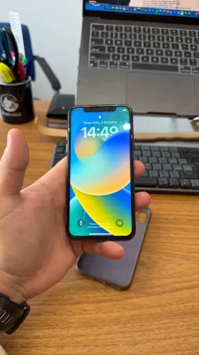 iPhone X 256GB em perfeito estado